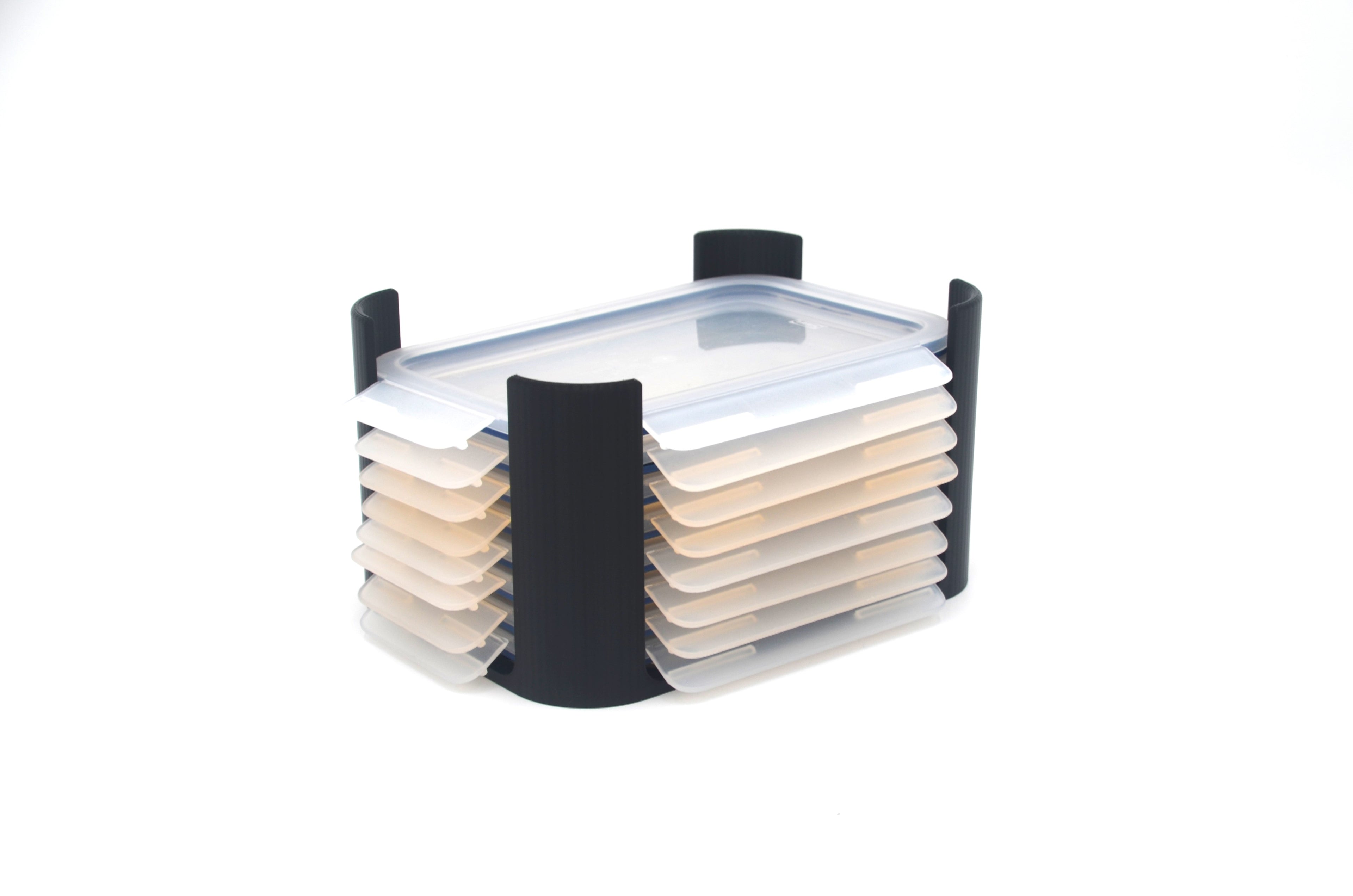 Halterung für rechteckige Deckel (21x15cm)