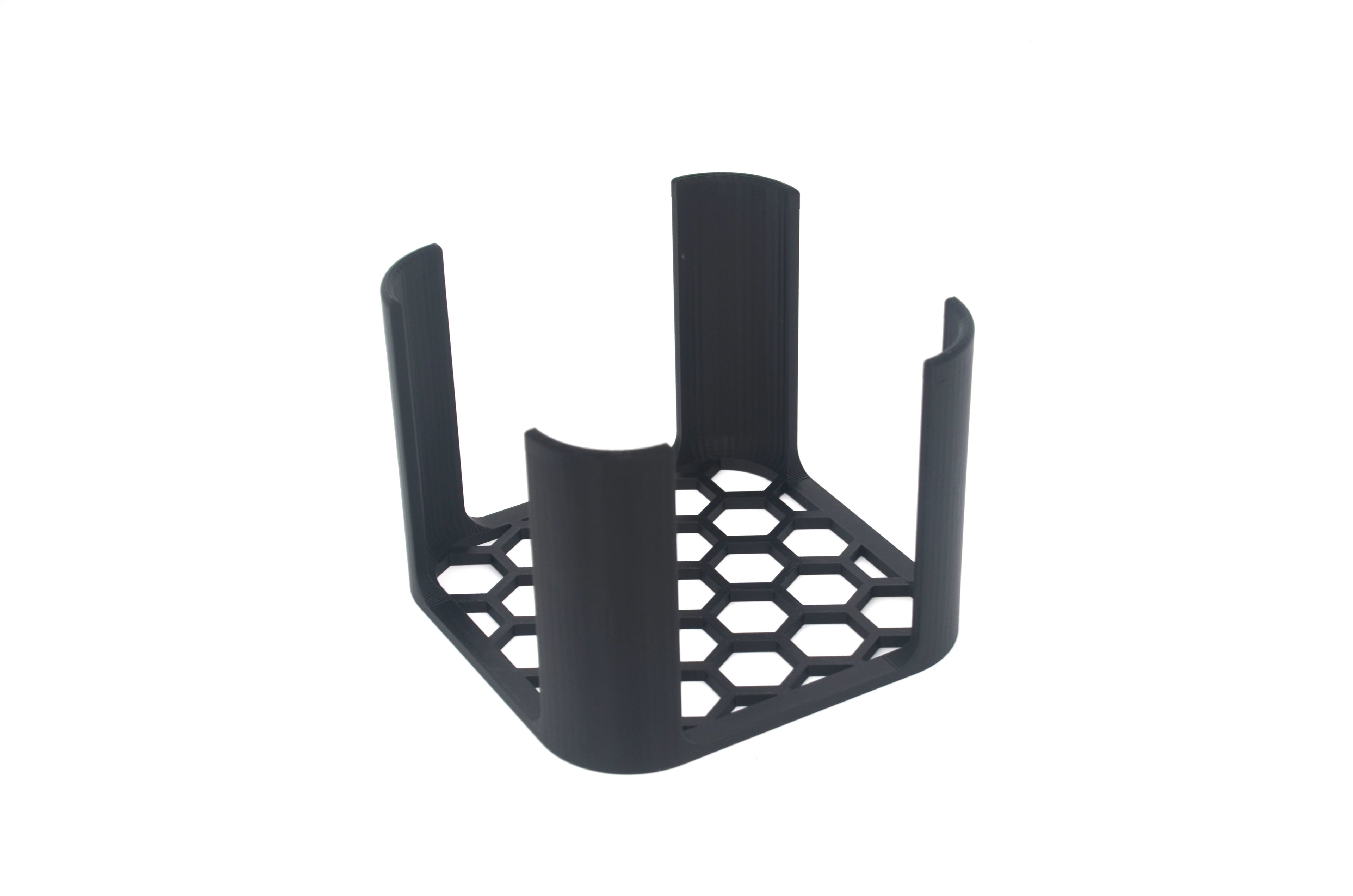 Anpassbare Halterung für quadratische Deckel