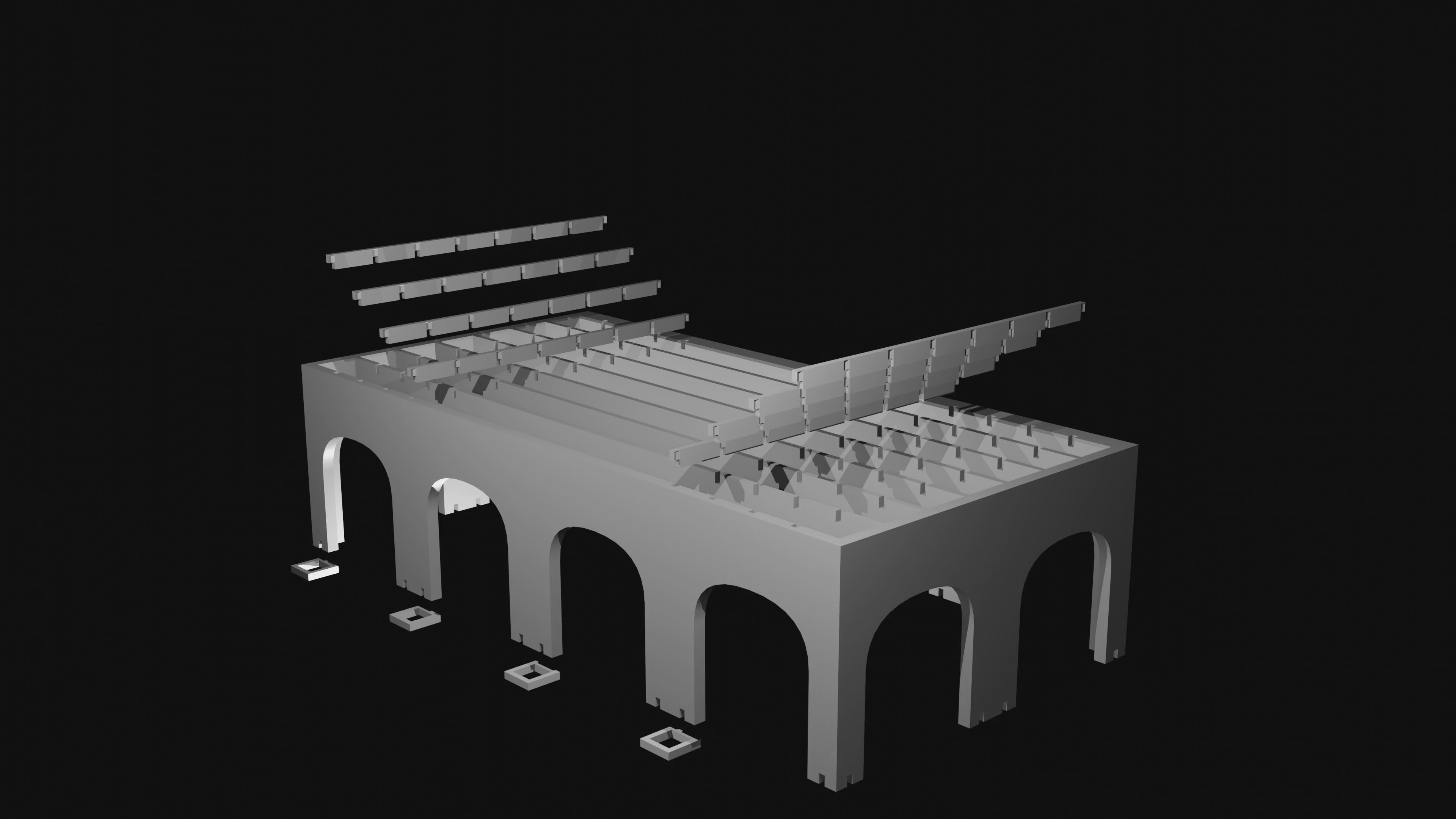 Flexi Halterung für Deckel