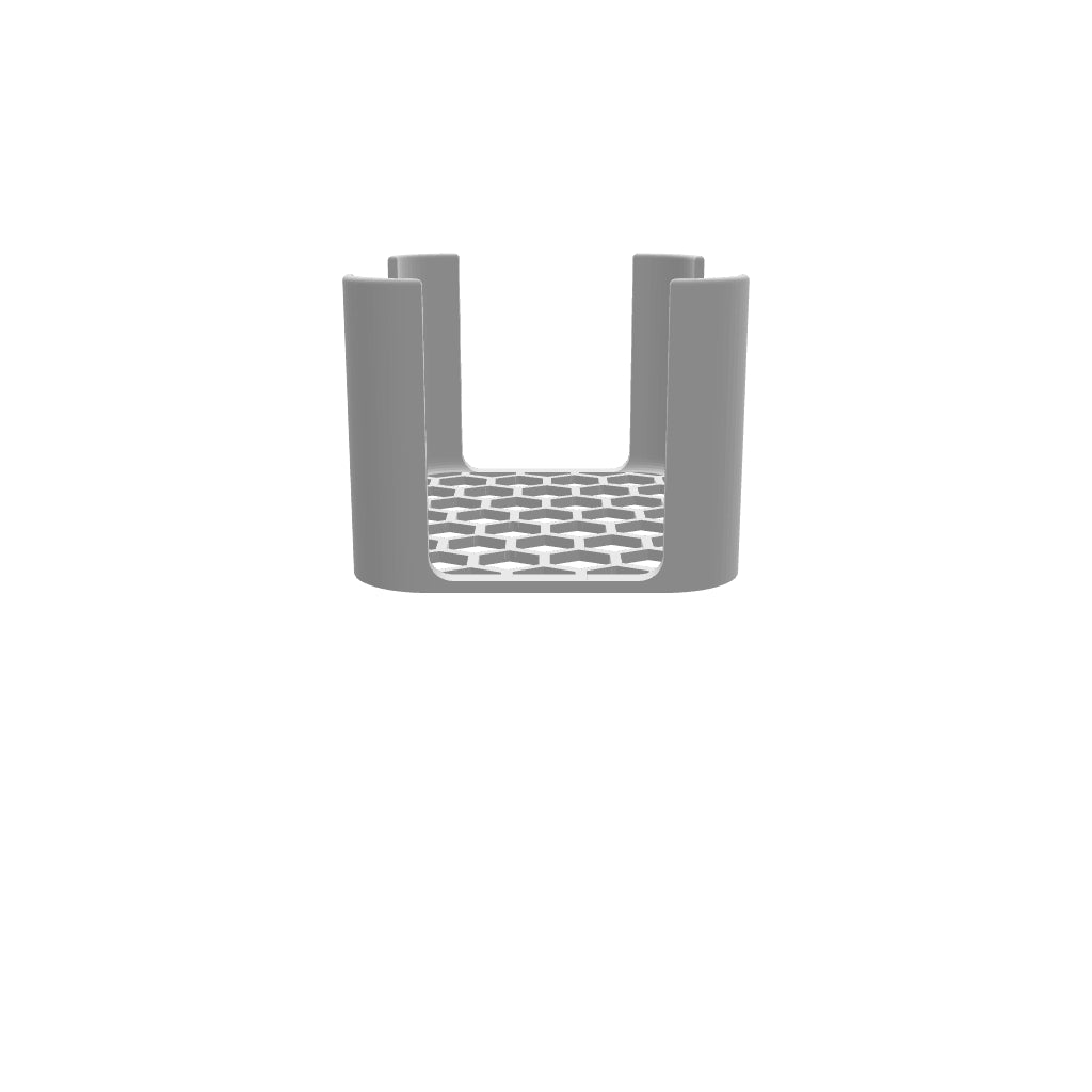 Anpassbare Halterung für rechteckige Deckel